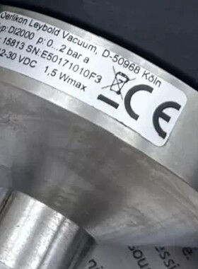 议价-德国原装LEYBOLD真空计DI2000/0...2bar/-可维修