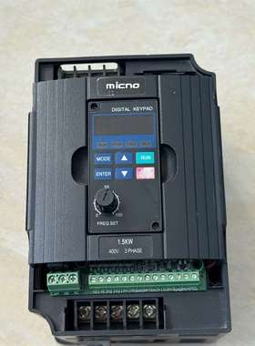 可维修-Micno变频器KE100-1R5G-T4，1.5KW380-议价