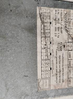 议价-原装进口德国contech洗地机控制器，型号