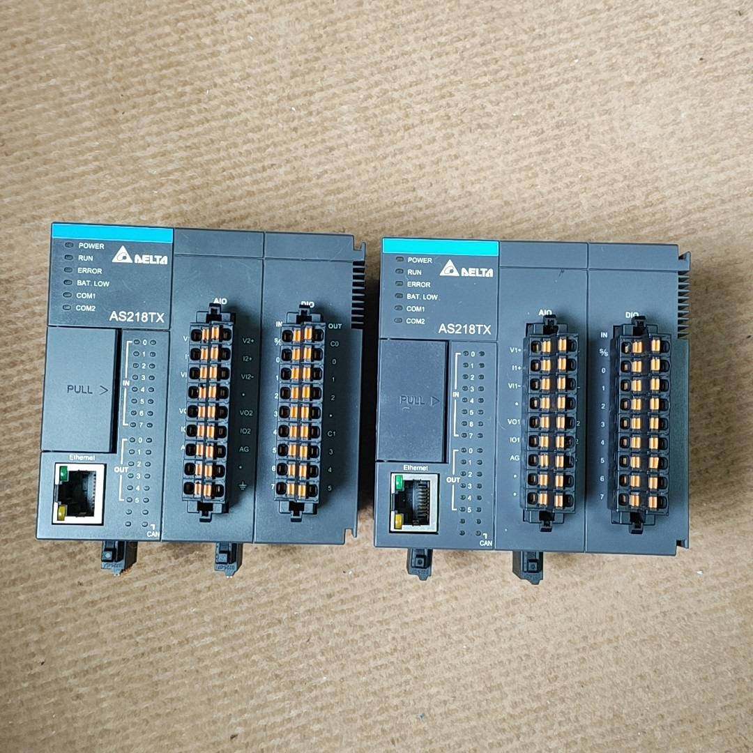 议价-拆机台达PLC  AS218TX-A  实物拍摄，功能包