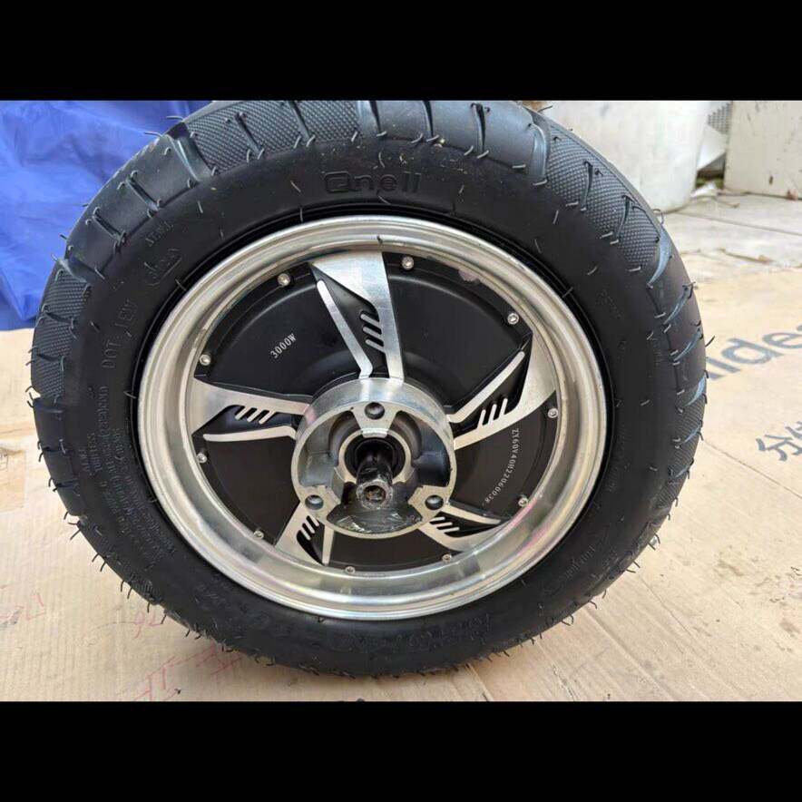 议价-全新12寸，电动滑板车电机，60V3000W