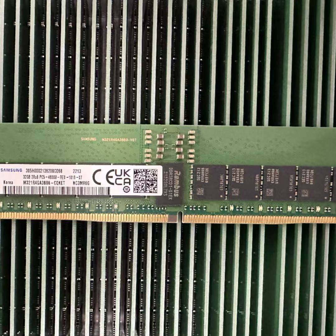 议价-三星32G DDR4 4800 服务器内存条 REG ECC