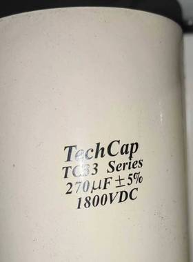 议价-TechCap TCB33 270UF1800VDC 270