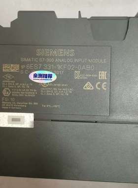 西门子331-1KF02，正品功能包好，橙色如图几乎全新，感