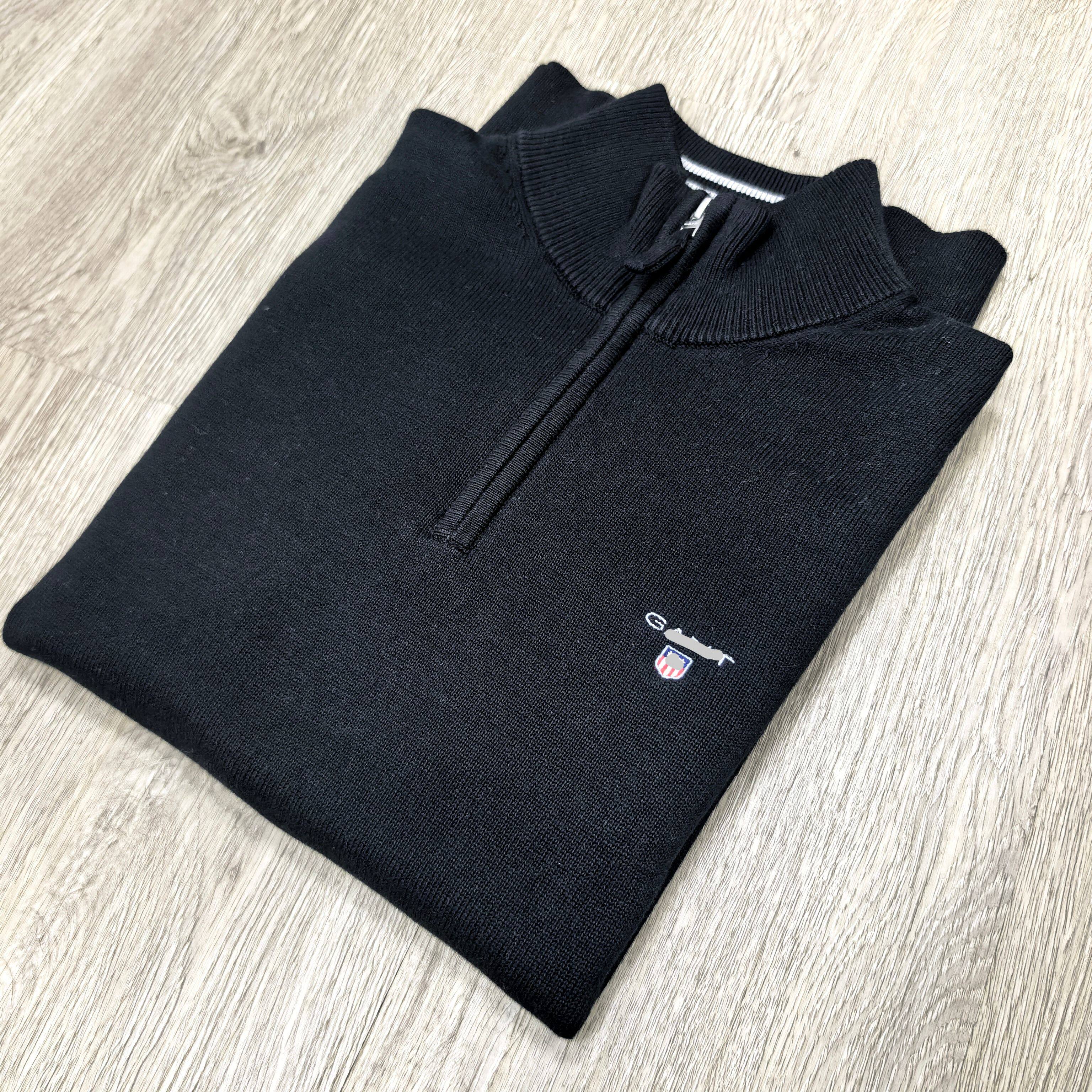 thumbnail for Autumn and winter foreign trade business long sleeve pullover vertical collar half zip sweater casual knitwear jacket solid color