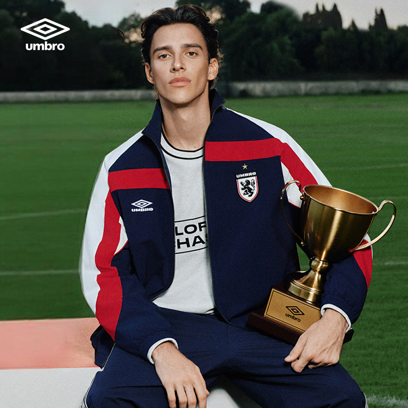 umbro茵宝官方梭织外套春季男女同款拼接足球风复刻夹克套装,运动服/休闲服装,运动茄克/外套,淘宝优惠券,粉丝福利购,淘宝优惠卷