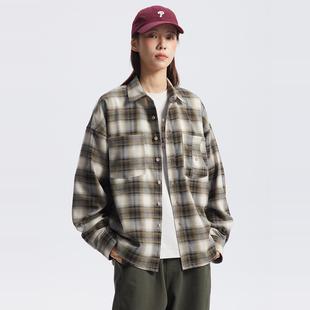 衬衣复古宽松休闲百搭外套男女 多口袋长袖 UHUZZ 24AW壹号格子衬衫