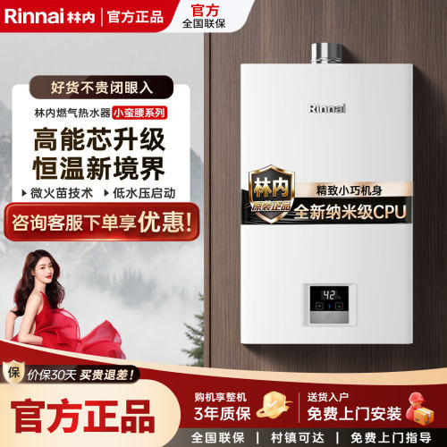 林内水气双调恒温强排无氧铜