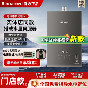 Rinnai U16E66G GZ燃气热水器家用室内机强排恒温新款 林内RUS