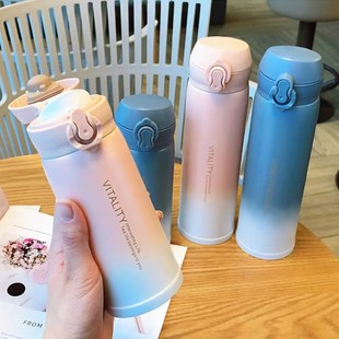 儿童保温杯高颜值304不锈钢水杯水壶可爱学生家用杯子