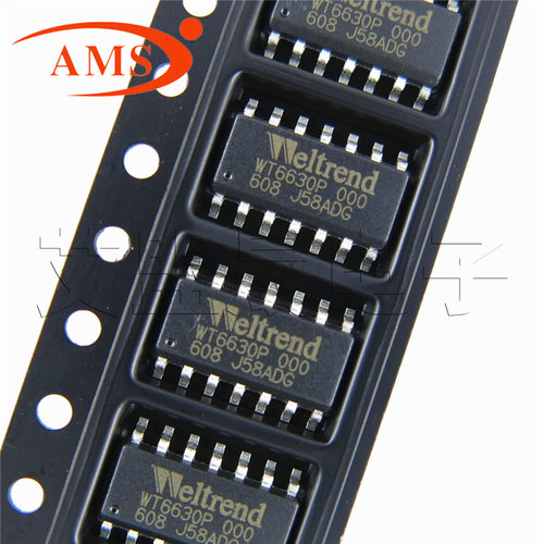 WT6630P SOP-14 Weltrend/伟诠兼容苹果协议IC 全新正品WT6630