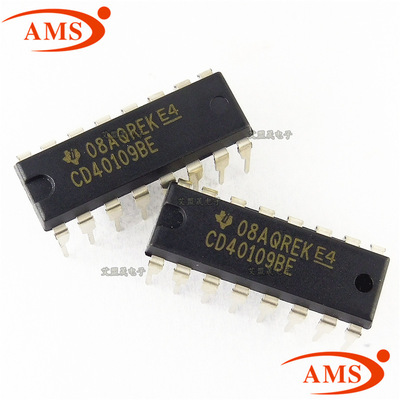 CD40109BE CD40109B 直插DIP-16 移位寄存器逻辑芯片 全新现货