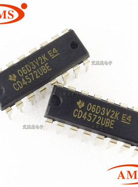 CD4572UBE CD4572 直插DIP-16 逻辑IC-栅极逆变器 全新现货