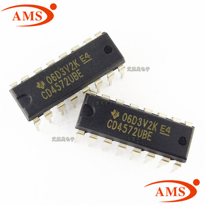 CD4572UBE CD4572 直插DIP-16 逻辑IC-栅极逆变器 全新现货