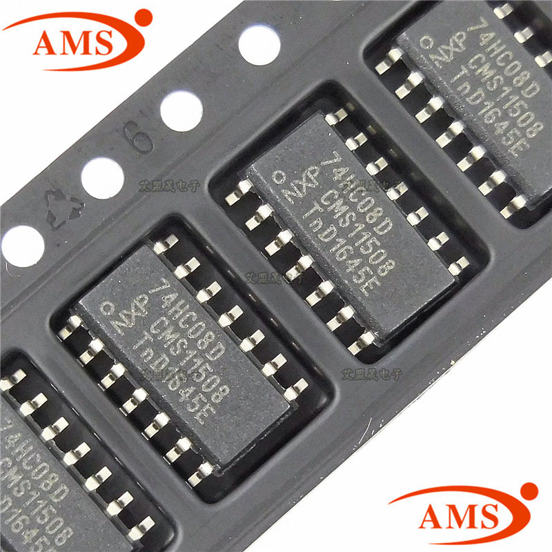 74HC08D 74HC08 SOP-14贴片 四二输入与门  逻辑IC芯片 全新现货