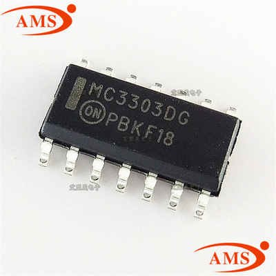 MC3303DG MC3303 SOP-14贴片 四运算放大器IC芯片 ON/安森美