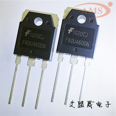 FFA60UA60DNT F60UA60DN TO-3P 快速恢复二极管 全新现货