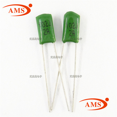 100V102J 2A102J 1NF 1000PF CL11绿色涤纶电容 全新正品现货