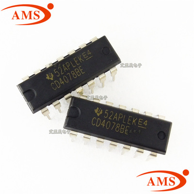 CD4078BE CD4078 直插DIP-14 多功能/栅极/逆变器逻辑IC 全新现货