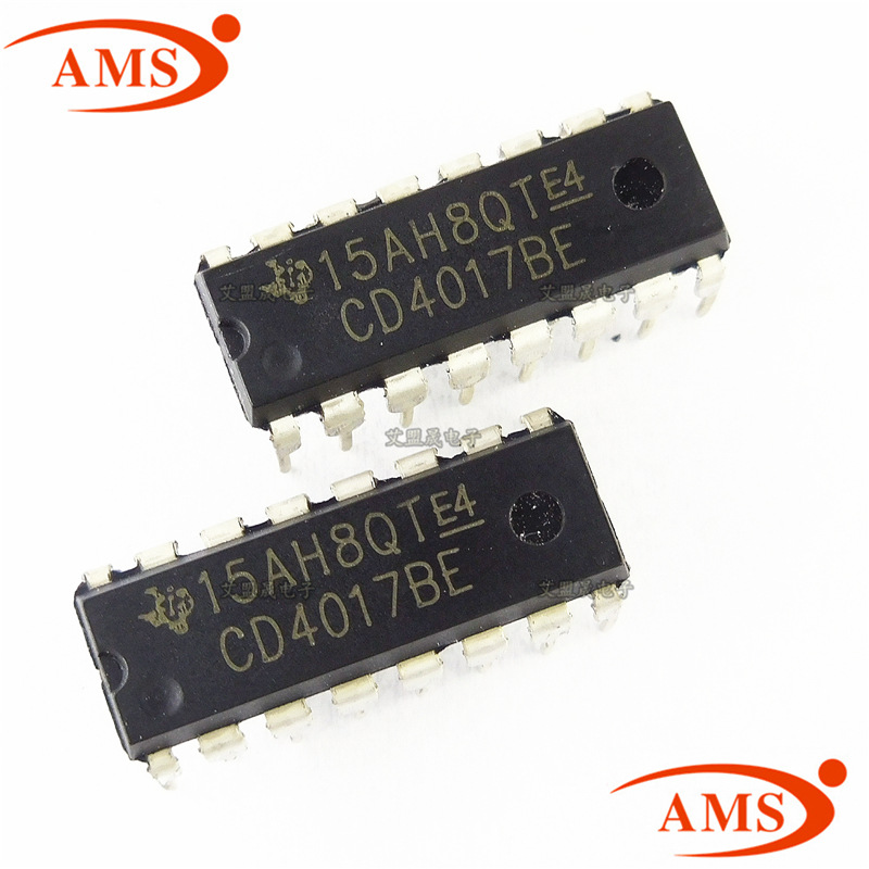 CD4017BE CD4017 直插DIP-16 十进制计数器逻辑IC芯片 全新现货