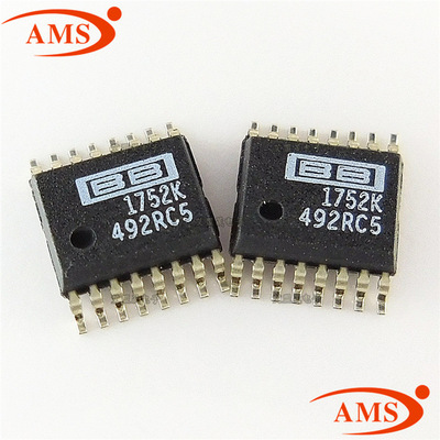 PCM1752KDBQR 丝印：1752K SSOP16贴片 逻辑IC TI/德州 全新现货