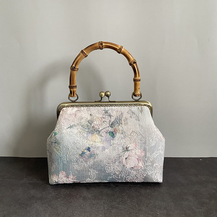 真竹节提手口金包配旗袍汉服包文艺国风复古斜挎包女手工diy材料,箱包皮具/热销女包/男包,通用款女包,淘宝优惠券,粉丝福利购,淘宝优惠卷