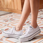 All 低帮帆布鞋 Star 增高运动鞋 560250C Lift高帮厚底板鞋 2026女鞋