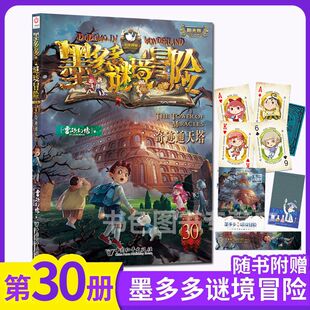 正版现货 新书上市】阳光版墨多多谜境冒险第30册：奇迹通天塔