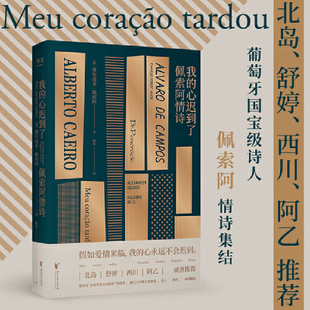 北岛 正版 佩索阿情诗 心迟到了 舒婷西川阿乙佩索阿情诗集结 我