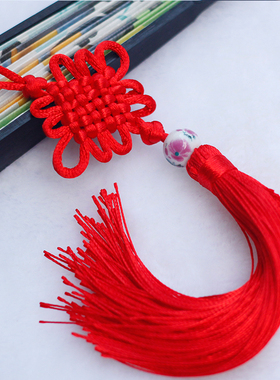 中国结挂件小 6盘富贵结特色礼品送老外小号平安结中国风汽车装饰