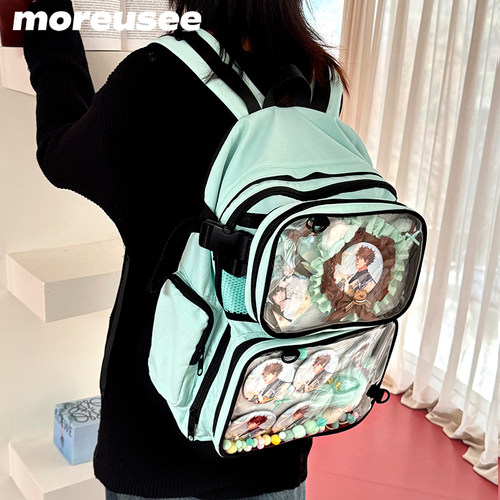 木与石原创大容量双肩痛包书包