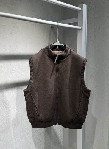 秋冬新款90白鸭绒老钱风羽绒服毛衣马甲男复古坎肩羽绒针织衫外套