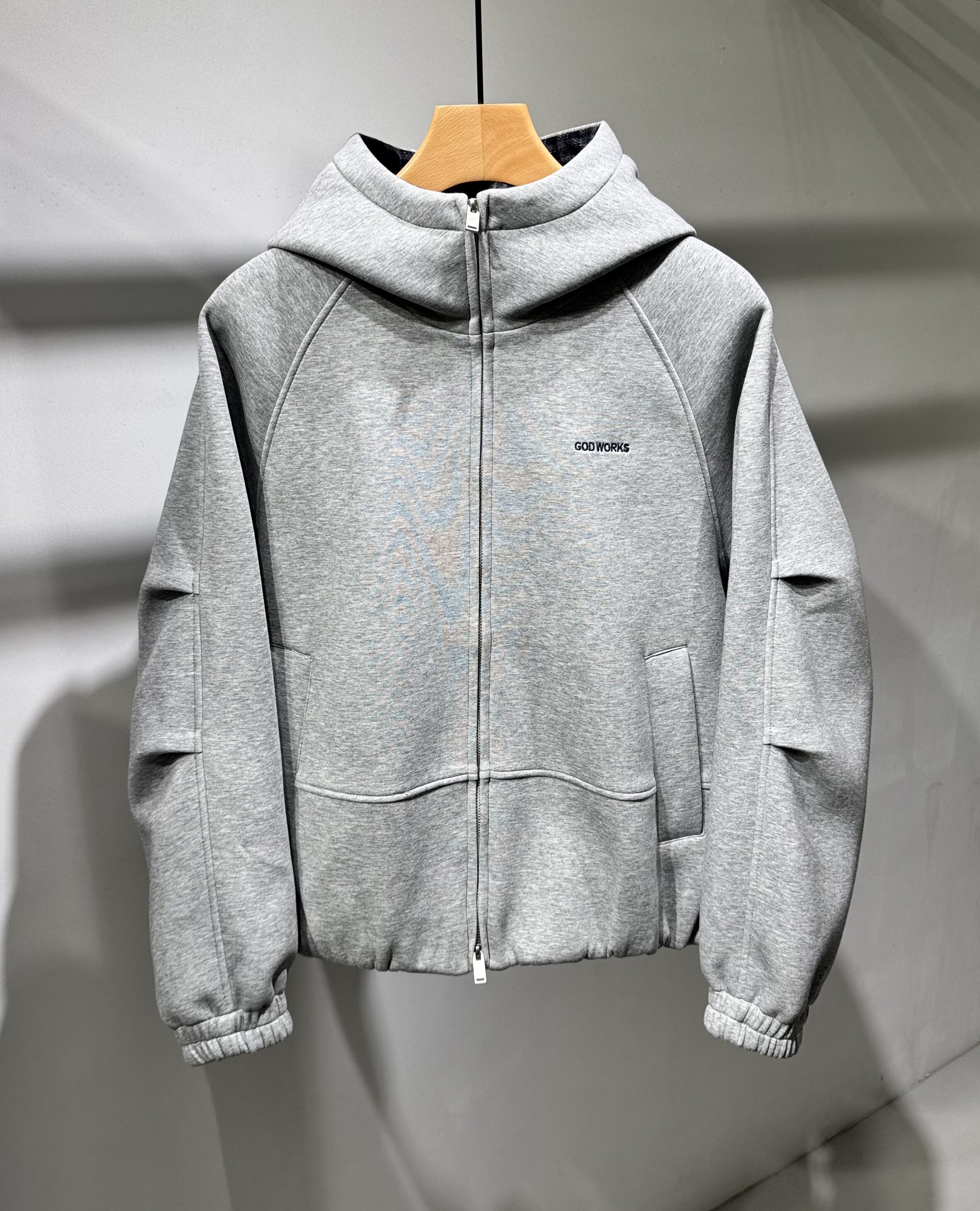 冬季新款男士卫衣开衫羽绒服美式宽松百搭加厚保暖90鸭绒羽绒外套