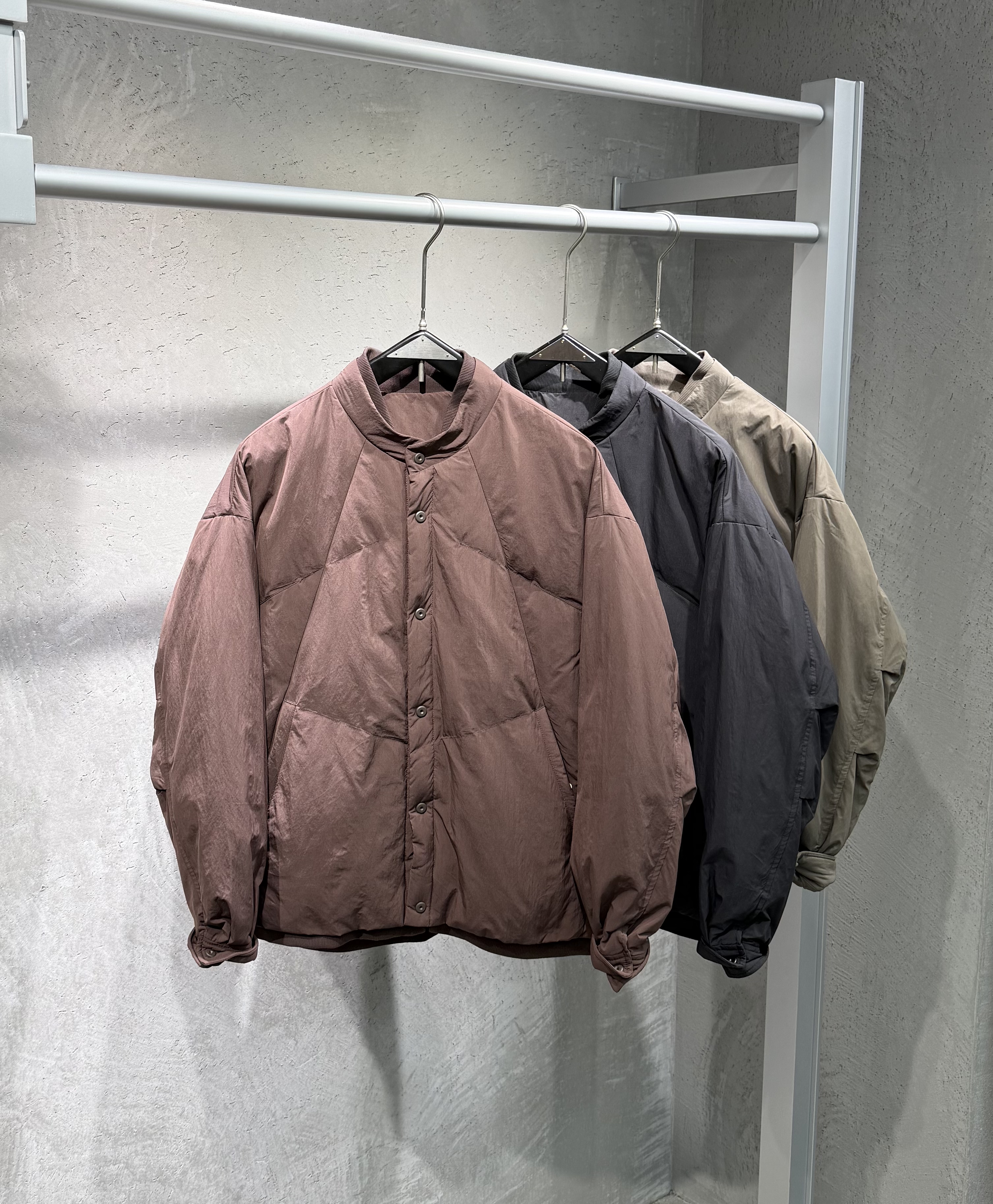 冬季新款男士90白鸭绒棒球领羽绒服日系简约风宽松休闲轻薄羽绒衣