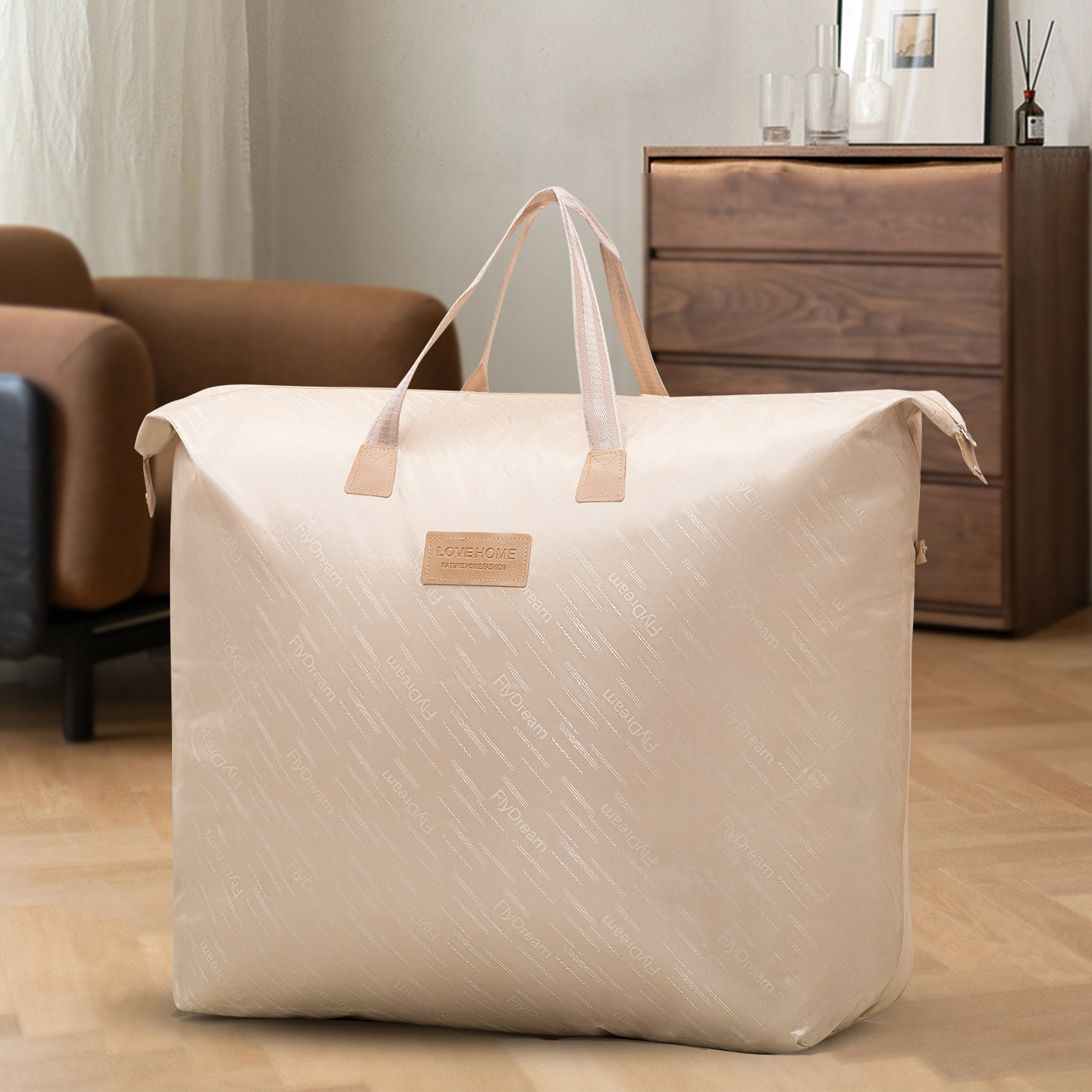 被子收纳袋装幼儿园棉被学生衣服物整理袋加厚防水防潮搬家打包袋,收纳整理,被子防尘袋,淘宝优惠券,粉丝福利购,淘宝优惠卷