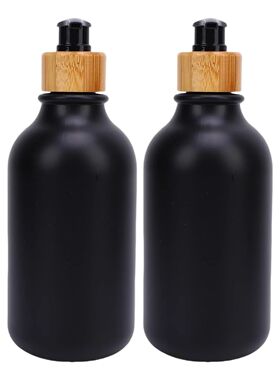 2pcs Soap Dispensers 500ml PET Reusable Lotion Dispensers