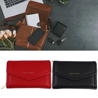 Fashionable Exquisite Elegant Card Holder Zipper Coin Purse