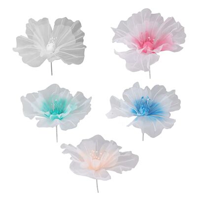 le Handcrafted Organza Flower for Wedding Photography Family