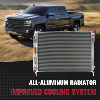 All Aluminum Radiator High Performance  2 Row Replacement