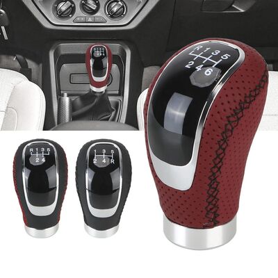 Manual Transmission Car PU Leather 5/6 Speed Shifter Lever
