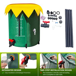 52 Gallon Rain Collection System Collapsible