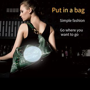 PC LED Handbag Light Love Heart/Round Shaped Atmosphere