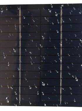 2W 12V Solar Panel Small Power Emergency Panels 110X136MM