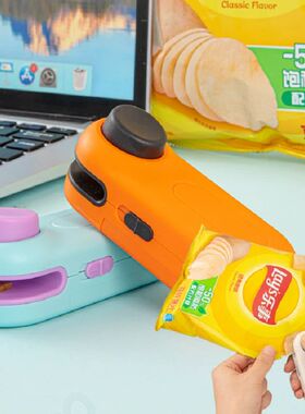 Portable Mini Sealer 2 in 1 Heat Sealer For Snacks Home use