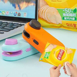 Portable Mini Sealer 2 in 1 Heat Sealer For Snacks Home use