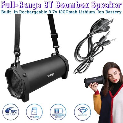 USB Rechargeable BT Boombox Speaker Portable Wireless