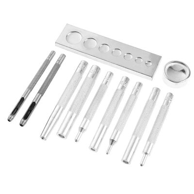 11pcs Leather Tools Set Fastener Buttons Installation Tool