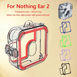 Headphone Shell PC Transparent Headset Case Cover with 5
