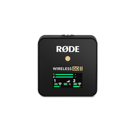 罗德RODE Wireless Go二代ii 一拖一升级一拖二发射器/接收器单卖