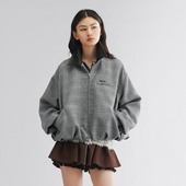 新款 UOOYAA 乌丫2025秋季 「奇幻都市」精纺毛料干部夹克外套